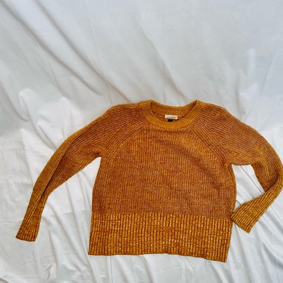 Universal Thread Target Crewneck Sweater Raglan Sleeve Mustard Yellow Women’s XL - Picture 6 of 8